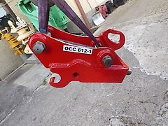 Lehnhoff - Schnellwechsler mechanisch MS 08 , original - zu Bagger JCB 3CX - Bagger-Identmaße: 44,5-165-340-165-44,5 - Bagger: 6t-12t