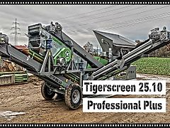 Flachdecksiebanlage - 3 Fraktionen Tiger Screen 25.10 Professional Plus | Siebanlage | Siebmaschine