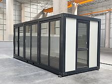 Sun Container Bürocontainer | Wohncontainer | Baucontainer | Modell FALCON | 240cmx600cm