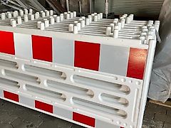 Absperrzaun Schrankenzaun Absperrschrankengitter 210x107cm RA2