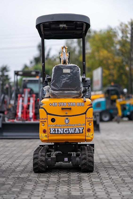 KINGWAY DEUTSCHLAND e. K. ANGEBOT Minibagger VIP 12 RS KUBOTA JOYSTICK Kingway Deutschland