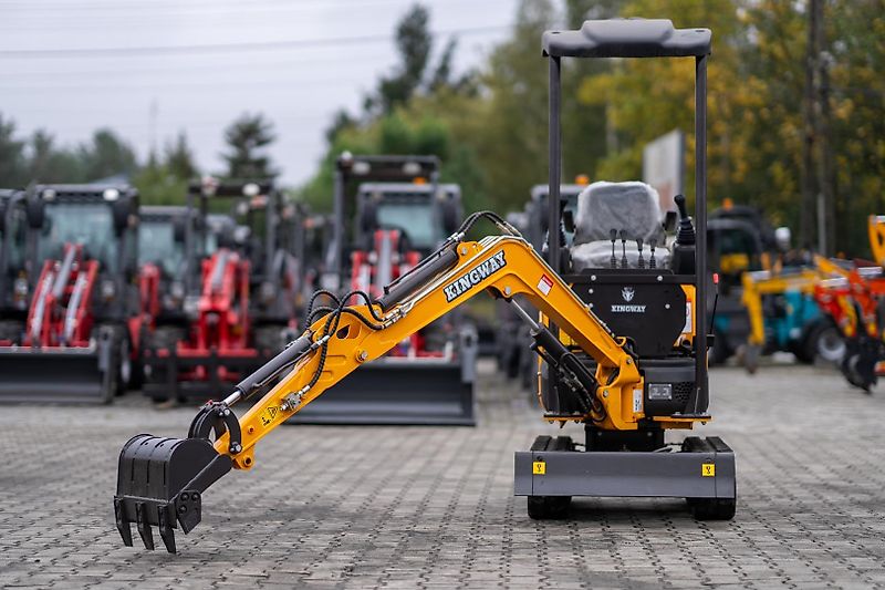 KINGWAY DEUTSCHLAND e. K. ANGEBOT Minibagger VIP 12 RS KUBOTA JOYSTICK Kingway Deutschland