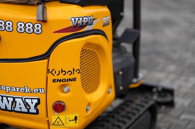 KINGWAY DEUTSCHLAND e. K. ANGEBOT Minibagger VIP 12 RS KUBOTA JOYSTICK Kingway Deutschland