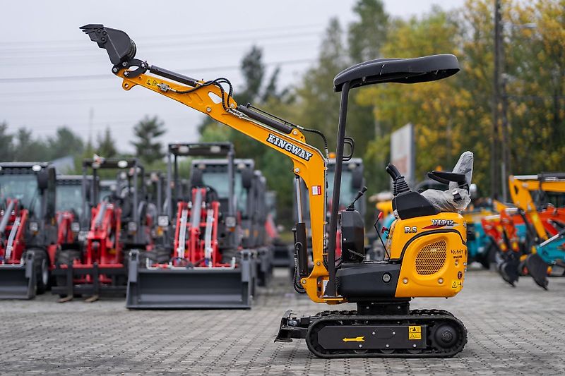 KINGWAY DEUTSCHLAND e. K. ANGEBOT Minibagger VIP 12 RS KUBOTA JOYSTICK Kingway Deutschland