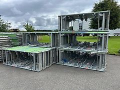 Layher ALUMINIUMBODEN 3,07x0,61m / STELLRAHMEN STAHL 2,00x0,73m