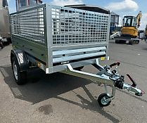 750kg Gebremst Brenderup Anhänger Kastenanhänger Laubgitter