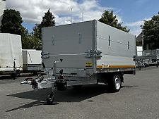 Anhänger Eduard 2615 Heckkipper Alu-Aufsatz 700mm 1500kg H-Pumpe