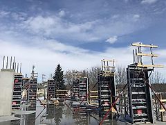 Ringer Stützen / Column H=3,00m