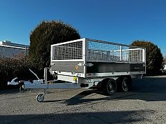 Dreisenkipper Saris Anhänger 2700 kg LED E-Pumpe Kipper