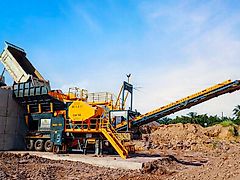 Fabo MJK110 SERIES 180-320 TPH MOBILE JAW CRUSHER PLANT