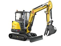 Wacker Neuson ET35 mit SWE und 2 Tieflöffeln