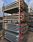 Ischebeck Stahlrohrstützen gebraucht/neuwertig Gr.2 und Gr. 3 20 kN