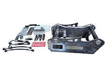 Oilquick OQ45-5 Anschweissrahmen Sortiergreifer bestückt 2x 1/2" 2x 1/4" 1x 1/4" Greifer Anschweissplatte Aufnahme OQ45 Anschweissaufnahme Koppel Minibagger Bagger OQ Oil Quick Hydraulikhammer Hammer