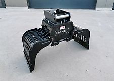 7-14to Sortiergreifer MS08 Greifer Abbruchgreifer HSG500 MS10 Bagger Mobilbagger M10 Rototilt CW10 Festanbau starr ohne Rotator