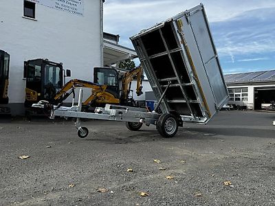 Eduard 2615 Heckkipper 1800kg mit Aufsatz Anhänger Kipper E-Pumpe Eduard 2615 Heckkipper 1800kg mit Aufsatz Anhänger Kipper E-Pumpe