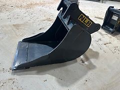 NLB Tiefenlöffel MS03 400mm 81 Liter Lehmlöffel Minibagger