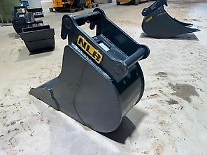 NLB Tiefenlöffel Minibagger MS03 300mm Lehmlöffel NLB Tiefenlöffel Minibagger MS03 300mm Lehmlöffel