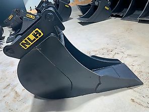 NLB Tiefenlöffel Minibagger MS03 300mm Lehmlöffel NLB Tiefenlöffel Minibagger MS03 300mm Lehmlöffel