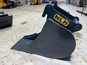 NLB Tiefenlöffel Minibagger MS03 300mm Lehmlöffel NLB Tiefenlöffel Minibagger MS03 300mm Lehmlöffel