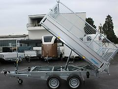 WM Meyer HKCR2727/155 2700kg Kipper mit Stahlgitter