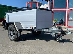 Offroad Anhänger mit Verstärkungs-Set für Dachzelte 1000kg Koffer