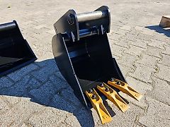 BAGGERSCHAUFEL BAGGERLÖFFEL GRABENRÄUMLÖFFEL Minibagger 1000mm DE EUR 346,36 - DE