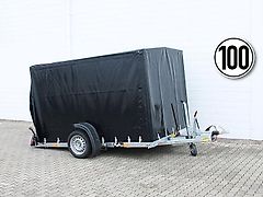 vezeko Absenkanhänger 162x272x155 1,3t Hochplane schwarz
