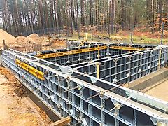 Baukrane Wall formwork (compatible with TEKKO, Leggo, Bautekk)
