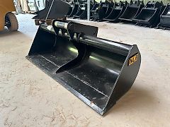 NLB Grabenräumschaufel MS03 1200mm 130 Liter Minibagger