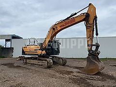 Hyundai HX300 NL with a bucket and ripper
