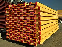 Baukrane H20 Beam with edge protection