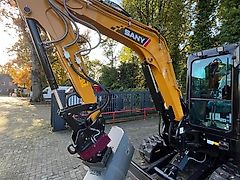 Sany SY50U mit Holp Rotator
