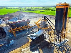 Fabo 120 m³/h Compact Concrete Batching Plant