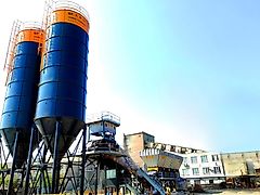 Fabo 120 m³/h Compact Concrete Batching Plant