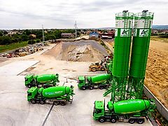 Fabo 110 m³/h Compact Concrete Batching Plant