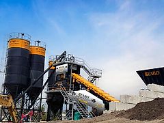 Fabo 180 m³/h Compact Concrete Batching Plant
