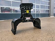 2-4to Mehrzweckgreifer HMZGx2.4 Minibagger Greifer MS01 MS03 SW01 SW03 Universalgreifer Sortiergreifer Bagger Holzgreifer Greifer Unigreifer Holzzange Zange Martin M03 CW05 Häner HSOGx2.4