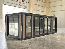 Sun Container Sun Container GmbH | Bürocontainer | Wohncontainer | Baucontainer | Modell FOREST | 240cmx600cm | Hochwertige und Flexible Lösung