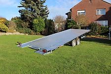 Autoanhänger PKW-Anhänger 3500 kg 5,5m Balhanger Anhänger kippbar