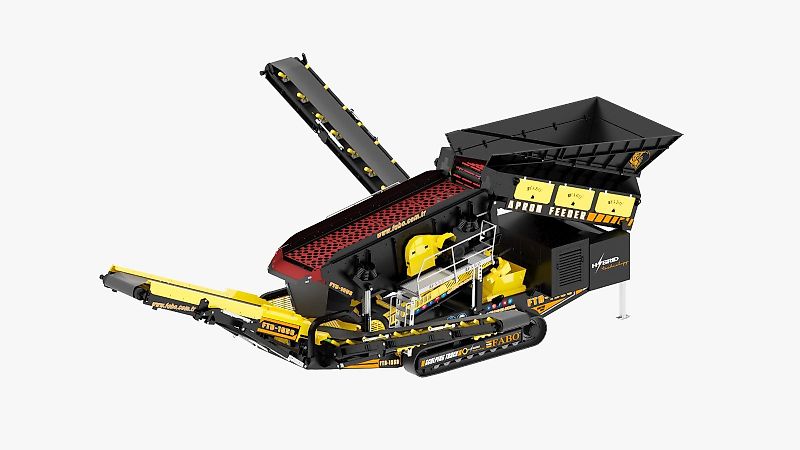 Fabo FTB 1550 Scalping Screen With Apron Feeder | Ready in Stock