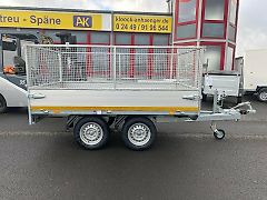 Eduard 2514 2000KG Hochlader Tandem mit Laubgitter Anhänger