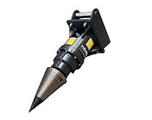 Kegelspalter 3-6to (INKL MWST) Minibagger HKS400 Spalter MS03 Holzspalter Drillkegel Erdbohrer