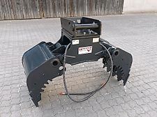 NEU 6-10to MS08 Universalgreifer UG150 (INKL MWST) Minibagger Sortiergreifer starr Holzgreifer Mehrzweckgreifer Zweischalengreifer Greifer DGM28 DGM028 Steingreifer Mobilbagger Abbruchgreifer