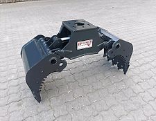 NEU 3-6to Universalgreifer UG120 (INKL MWST) Minibagger Sortiergreifer MS01 Holzgreifer Mehrzweckgreifer Zweischalengreifer Greifer MS03 DGM20 DGM020 Steingreifer Zange Festanbau Abbruchgreifer
